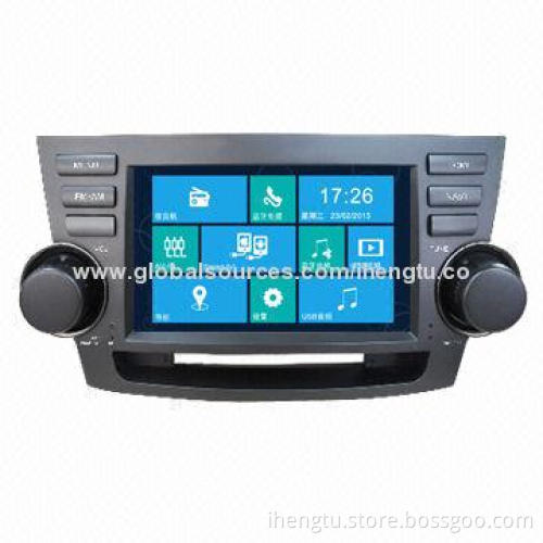 Car navigator, 8-inch HD screen, with Bluetooth/TV/GPS, smart link, with phone apps, dual control